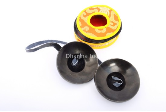 Full Moon Tingsha – 3 Inch Handmade in Nepal