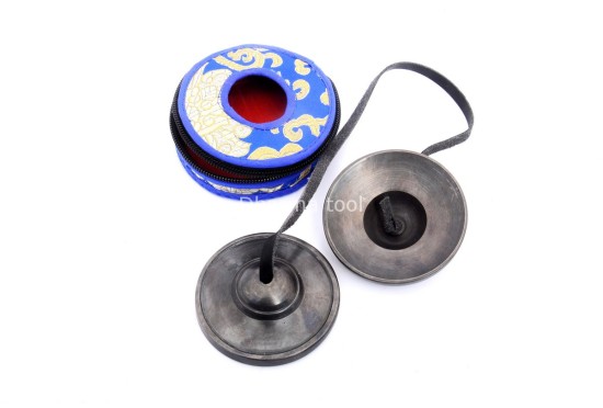 Black Bronze Tibetan Chimes – 3 Inch Handmade in Nepal