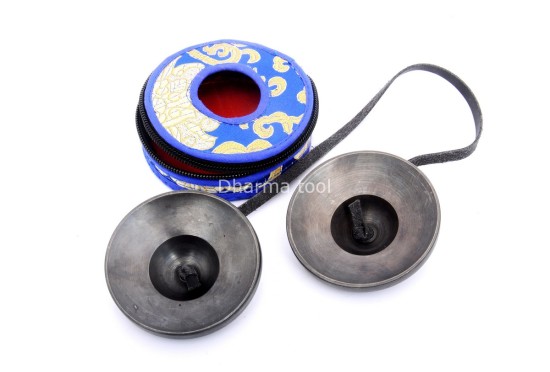 Black Bronze Tibetan Chimes – 3 Inch Handmade in Nepal