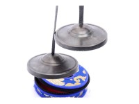 Black Bronze Tibetan Chimes – 3 Inch Handmade in Nepal