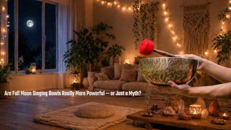 Are Full Moon Singing Bowls Really More Powerful — or Just a Myth?