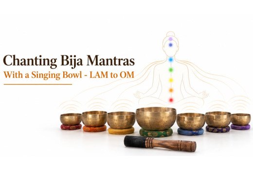 Chanting Bija Mantras With a Singing Bowl - LAM to OM