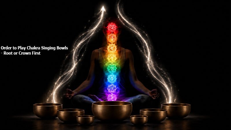 Root to Crown or Crown to Root - Which Order to Play Chakra Bowls