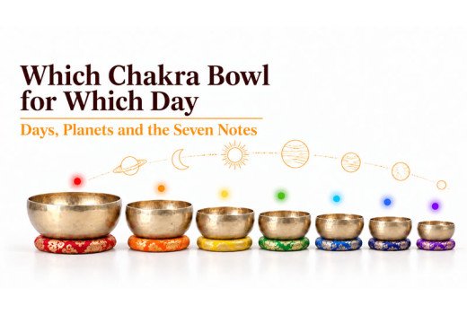 Which Chakra Bowl for Which Day - Days, Planets and the Seven Notes