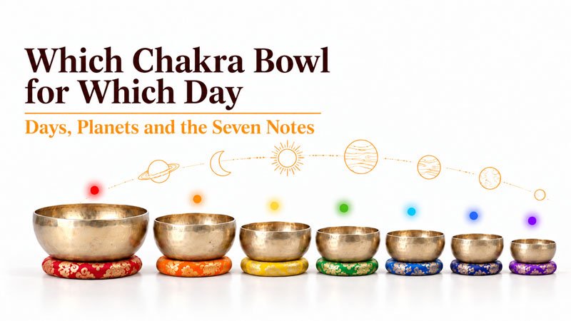 Which Chakra Bowl for Which Day - Days, Planets and the Seven Notes