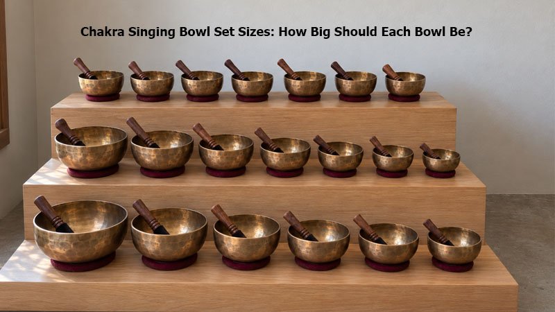 Chakra Singing Bowl Set Sizes: How Big Should Each Bowl Be?