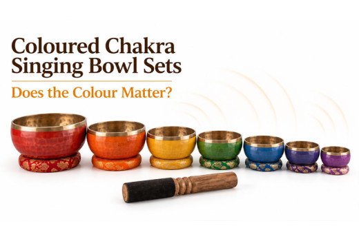 Coloured Chakra Singing Bowl Sets - Does the Colour Matter?