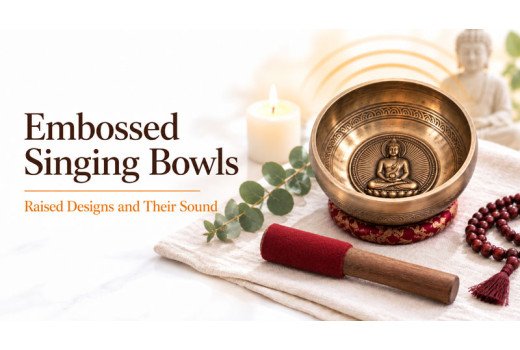Embossed Singing Bowls - How Raised Designs Are Made and What They Do to the Sound
