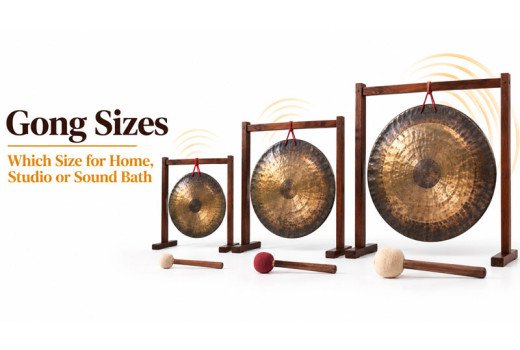Gong Sizes - Which Size for Home, Studio or Sound Bath