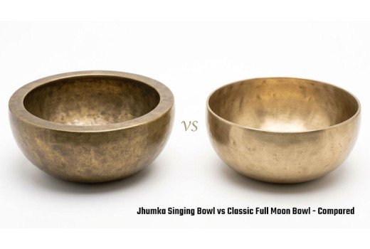 Jhumka vs Classic Full Moon Singing Bowl - Which One Is Right for You