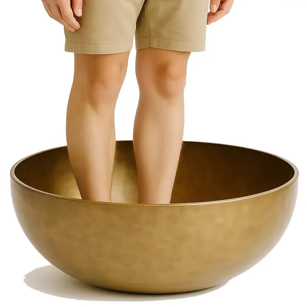 Large Standing Singing Bowls