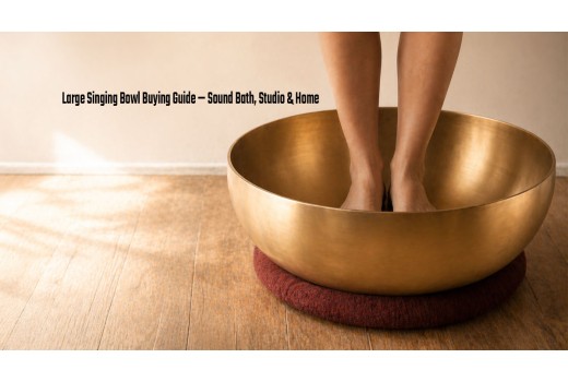 How to Choose a Large Singing Bowl for Sound Bath, Studio or Home Practice