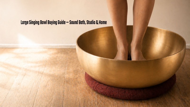 How to Choose a Large Singing Bowl for Sound Bath, Studio or Home Practice