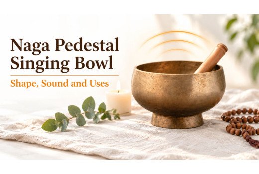 Naga Pedestal Singing Bowl - Shape, Sound and What It Is Used For