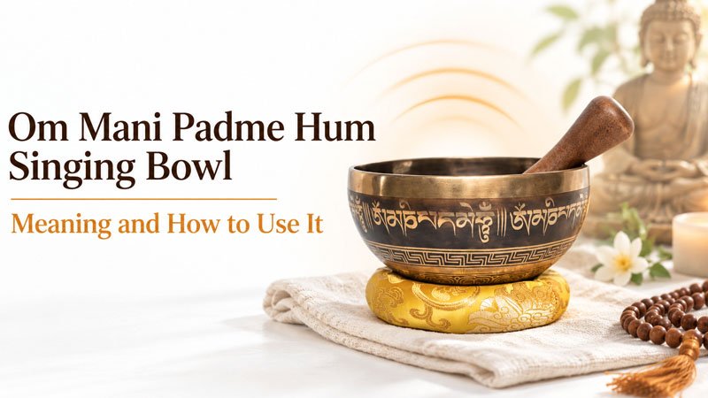 Om Mani Padme Hum Singing Bowl - What the Mantra Means and How to Use the Bowl