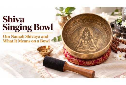 Shiva Singing Bowl - Om Namah Shivaya and What It Means on a Bowl