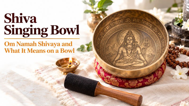 Shiva Singing Bowl - Om Namah Shivaya and What It Means on a Bowl