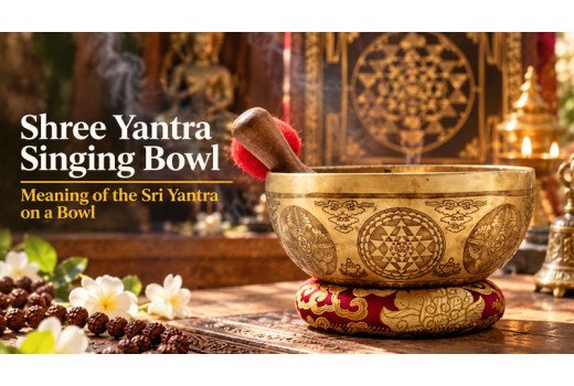Shree Yantra Singing Bowl - Meaning of the Sri Yantra on a Bowl