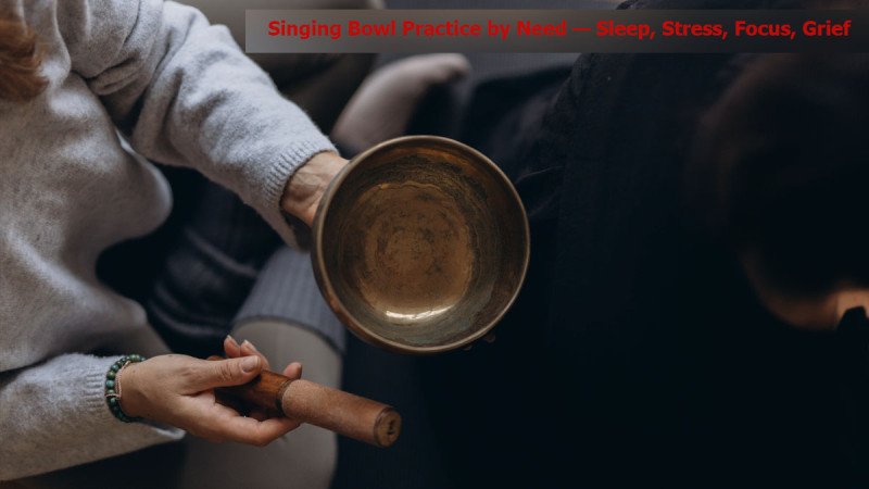 Singing Bowl Practice by Need: Which Approach Fits What You Are Looking For