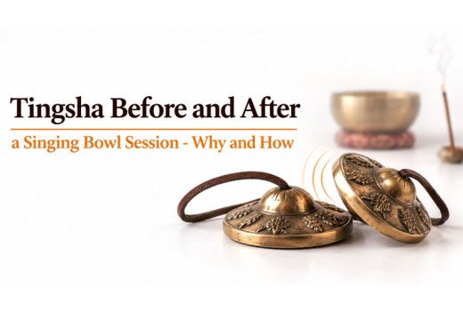 Tingsha Before and After a Singing Bowl Session - Why and How
