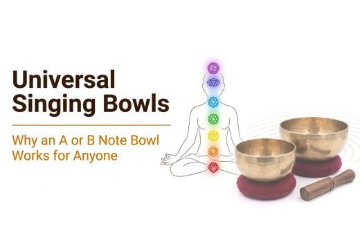 Universal Singing Bowls - Why an A or B Note Bowl Works for Anyone