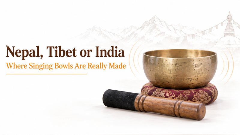 Nepal, Tibet or India - Where Singing Bowls Are Really Made