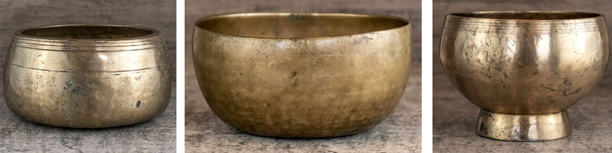 Antique and Collected Tibetan Singing Bowls – DharmaTool