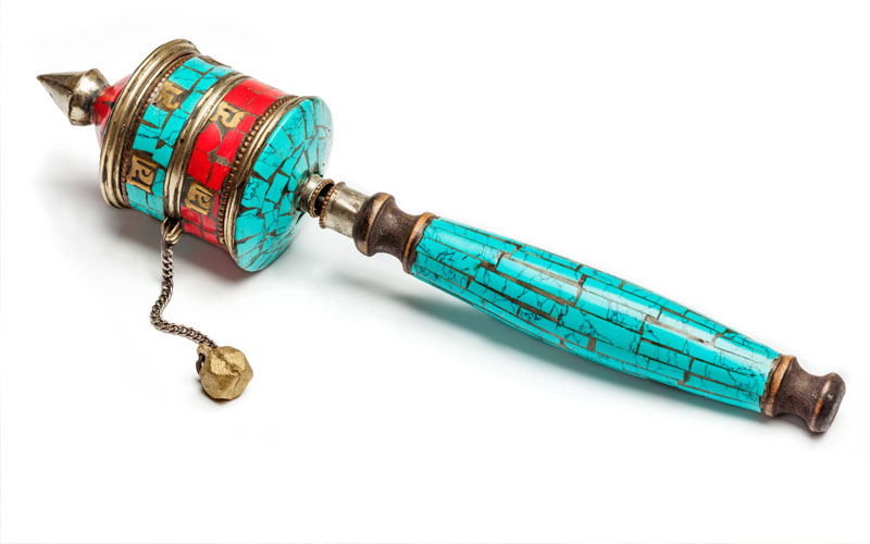 Handmade Tibetan prayer wheels for sale Handmade Tibetan prayer wheels for sale crafted in Nepal for meditation and spiritual practice