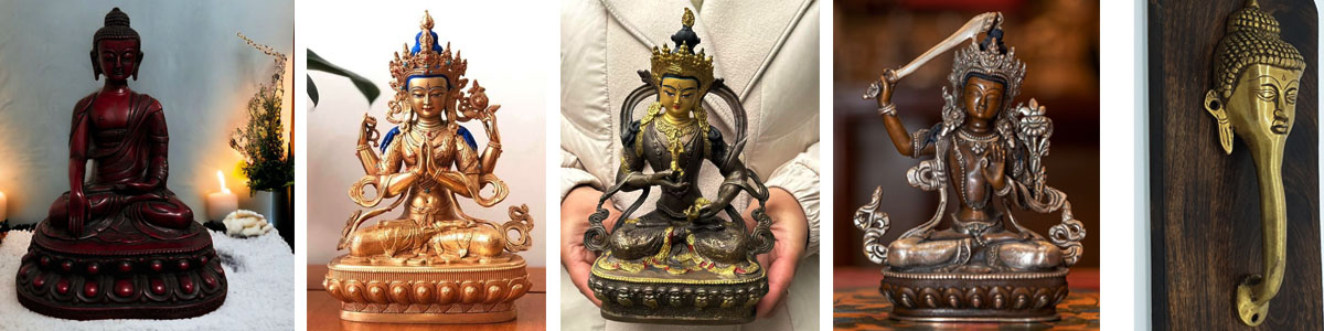 Handmade Buddha and Deity Statues from Nepal – DharmaTool