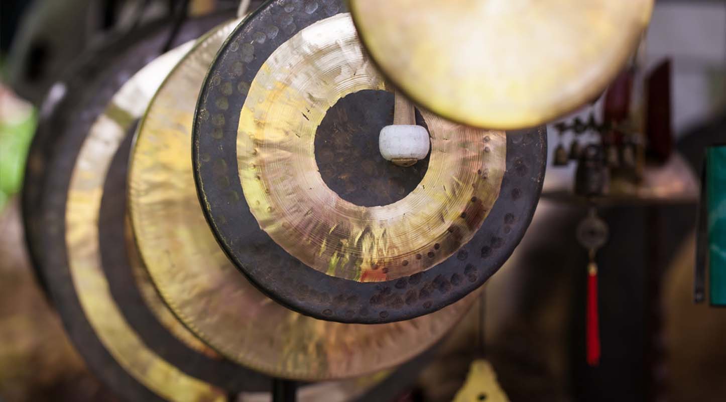 High quality Tibetan gong for sound healing and meditation