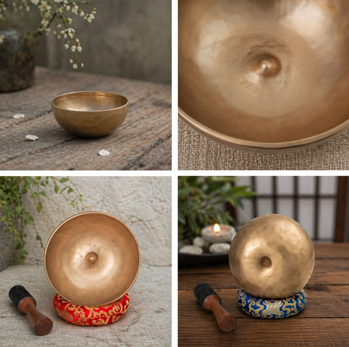 Lingam Singing Bowl Features