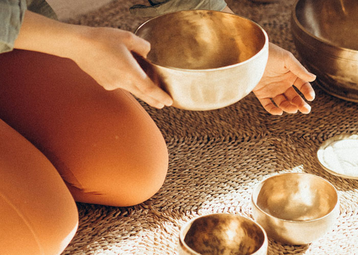 Make your own singing bowl set from hand-hammered Himalayan singing bowls, Dharma Tool Kathmandu
