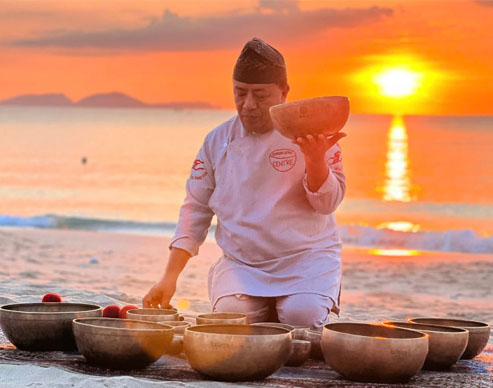 Master Santa Ratna Shakya Singing Bowl
