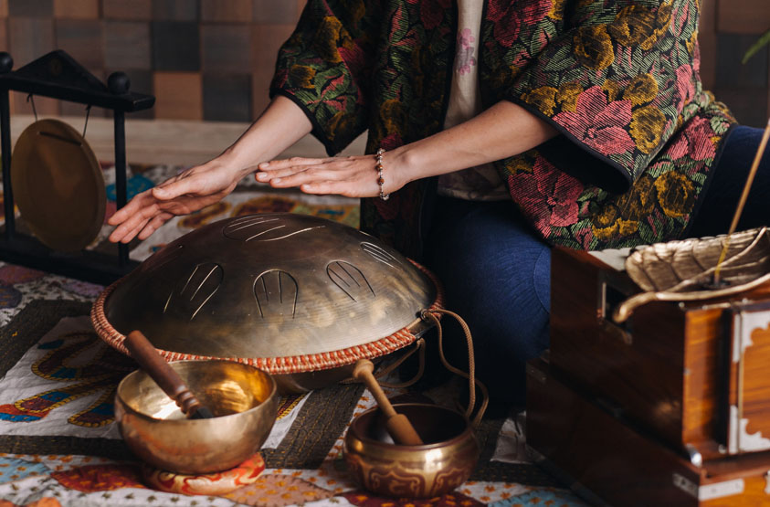 Singing Bowl and Handpan