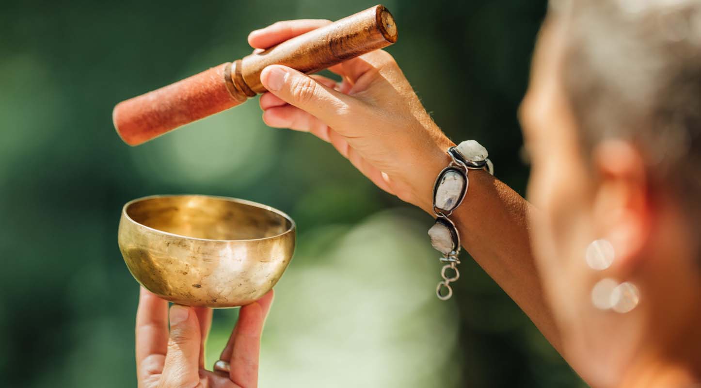 Small Tibetan Singing Bowl - Palm Size Handmade Singing Bowl from Nepal