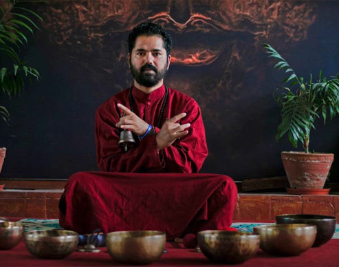 Swami Chaitanya Krishna Singing Bowl