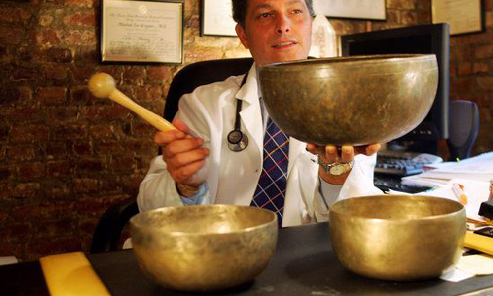 Therapeutic use of singing bowls for relaxation, stress reduction, and sound-based wellness practices