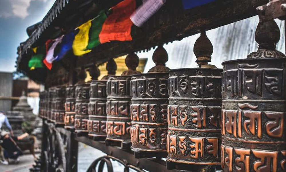 Tibetan Prayer Wheel from Dharma Tool