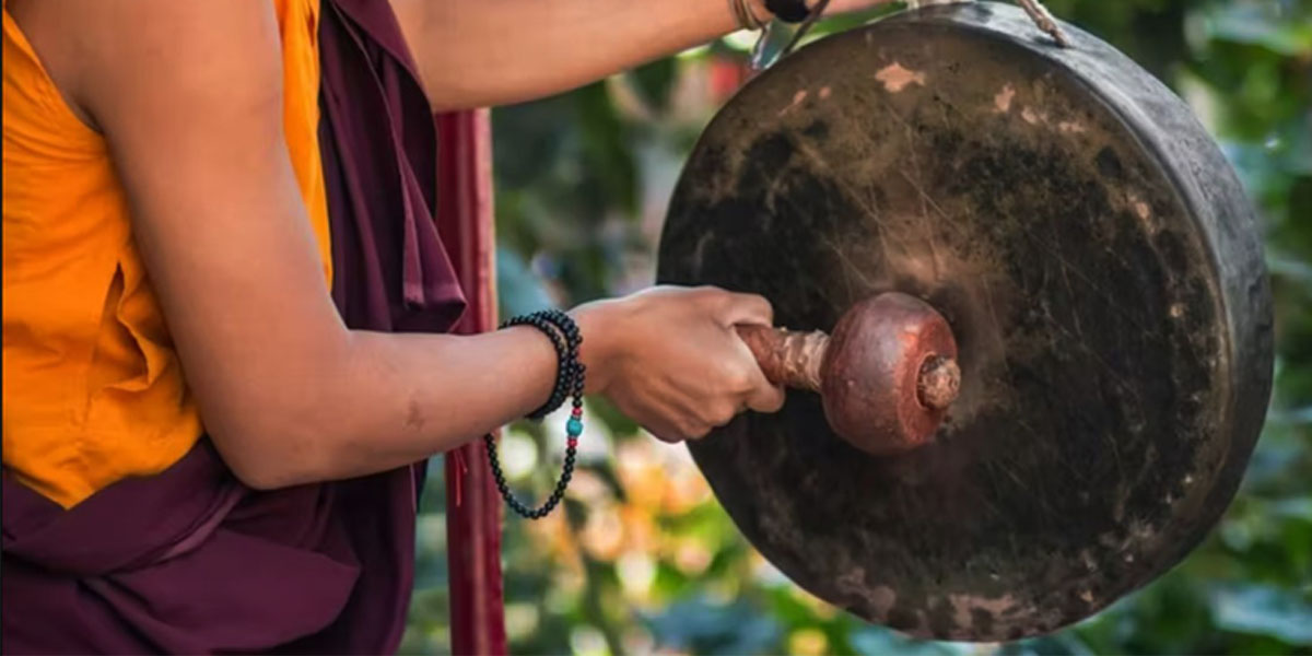 Tibetan gong information
