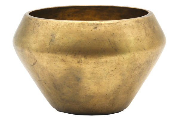 Goalbati singing bowl with rounded Himalayan form and balanced resonant tone