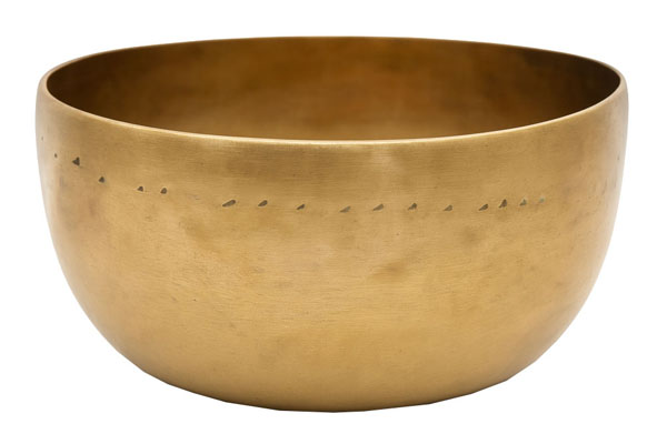 Thadobati cup singing bowl with compact size and bright bell-like tone