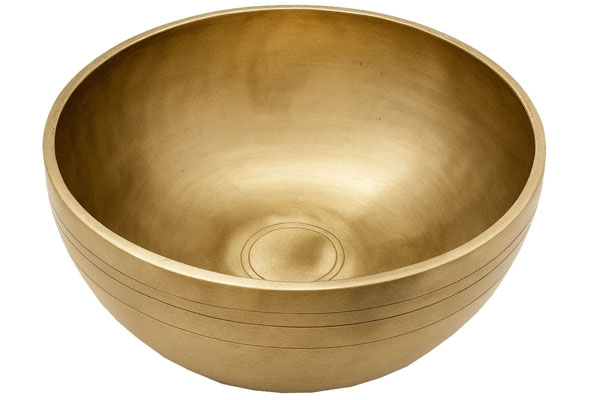 Jhumka singing bowl with bell-shaped profile and bright harmonic tone