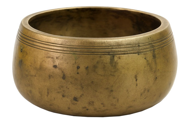 Mani (Chama) singing bowl with thick walls and stable monastic tone